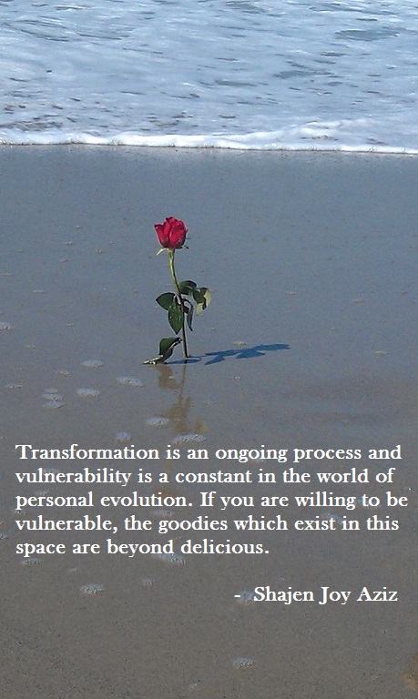 Trust your vulnerability, it's authentic and real.