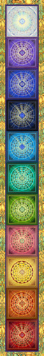 11 chakra ladder